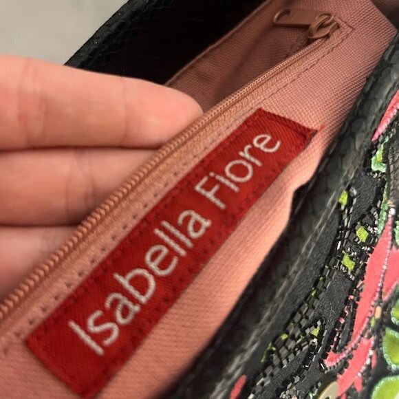 Beautiful ISABELLA FIORE beaded tapestry shoulder bag - Picture 8 of 11